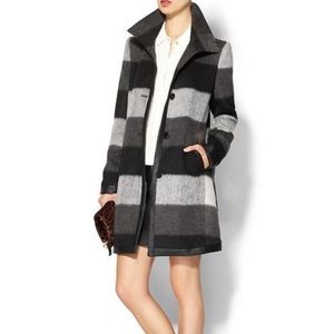 Pim + Larkin Plaid University Coat Size Small